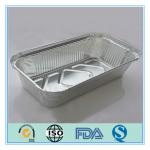 disposable aluminum foil container for food packing