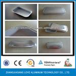 Disposable Food Grade Airline Catering Aluminum Foil Trays Singapore Airlines
