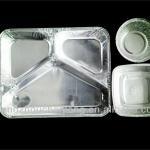 Food packaging sliver aluminum foil tray