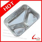 factory direct disposable aluminium foil catering lunch box