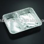 Two compartment Aluminium Container Deep