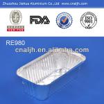 980ml household aluminum foil container