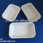 white coated airline aluminum foil container