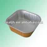 aluminum pet food tray with lid