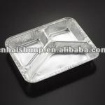 Three Compartments Foil Container