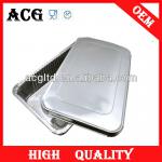 disposable aluminium foil container with lid for food