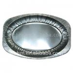 disposable aluminum serving platter oval