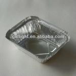 Disposable aluminium containers for food