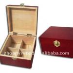 solid wooden tea boxes