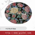 Fashion art craft Round Food tin salver