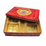 square tin box packing for tea food coffe