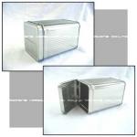 Square tea tin box