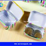 Small tin coin box for children