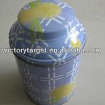 round tea tin/recycled box packaging food/metal tin box wholesale