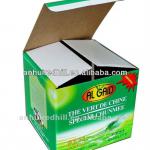 cardboard tea packaging box