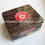 colorful printed metal tin box