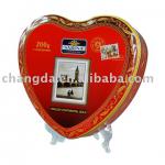 Popular Heart shape tea can tea box for gift packaging CD-172