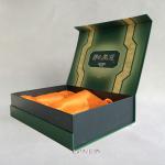 Green paper board packaging box for tea