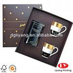 Customized made tea cup packaging box