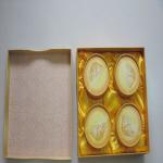 High quality packaging tea box with satin tray