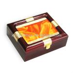 2014 luxury design wooden tea box with windown