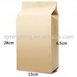 Milk carton style paper box kraft fashion