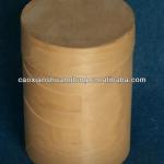 new environmental custom wood bark round wooden tea box