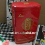 metals square packaging tea tin box