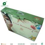FOLDABLE CORRUGATED PACKAGE BOX WITH HANDLE (FP600319)