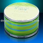 Round paper gift box for comestic