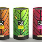 beautiful design of Cylinder tea box