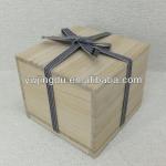 wooden popular storage box for tea bowl whlesale