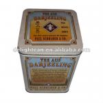 Square Tea Tin/Metal Can/Box