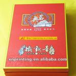 exquisite paper tea box with full color printing