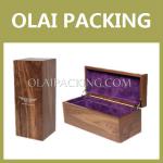 Free Sample Glossy High Quality Wood Wine Box