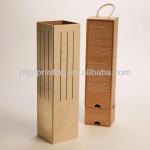 New arrival excellent wood gift boxes for wine bottles
