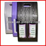 custom wine bottle packing box wholesale