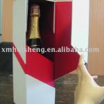 foldable wine box and wine package