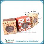 PVC windows paper gift box supplier