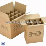 Corrugated Carton Box For Red Wine