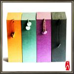 Eco-friendly exquisite workmanship paper wine box supplier