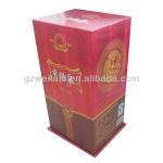 Luxury wholesale custom rigid paper cardboard wine gift packaging box