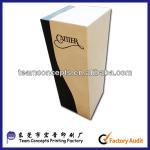 luxury paper gift box for champagne bottle packaging