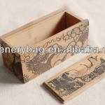 BAM-024 Natural bamboo wine bottle packing box