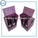First-class corrugated cardboard wine box