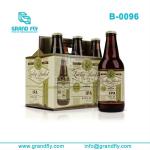 Liquor Pakage 6 Bottle Paper Carrier