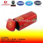 Outside wine glass packaging box with lid
