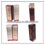 Gold Hotstamping Black Foldable Paper Gift Wine Box