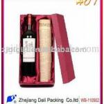 cardboard red wine box