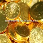 gold coin chocolate packing